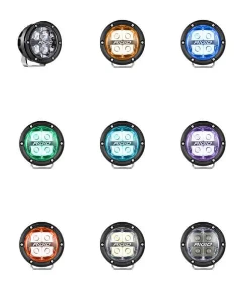 Rigid Industries 360-Series 4in LED Off-Road Spot Beam - RGBW (Pair) thumbnail 13