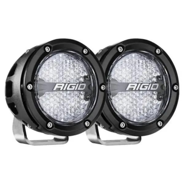 Rigid Industries 360-Series 4in LED Off-Road Diffused Beam - RGBW Backlight (Pair) thumbnail 2