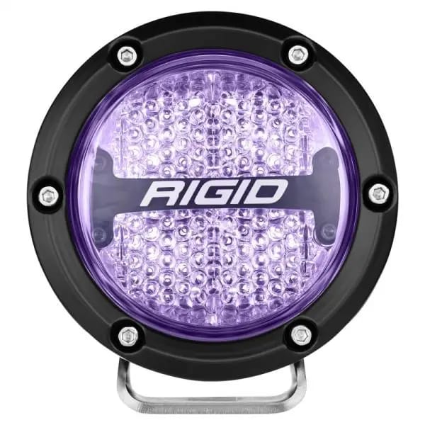Rigid Industries 360-Series 4in LED Off-Road Diffused Beam - RGBW Backlight (Pair) thumbnail 10