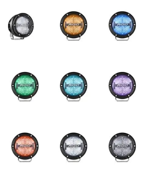 Rigid Industries 360-Series 4in LED Off-Road Diffused Beam - RGBW Backlight (Pair) thumbnail 13