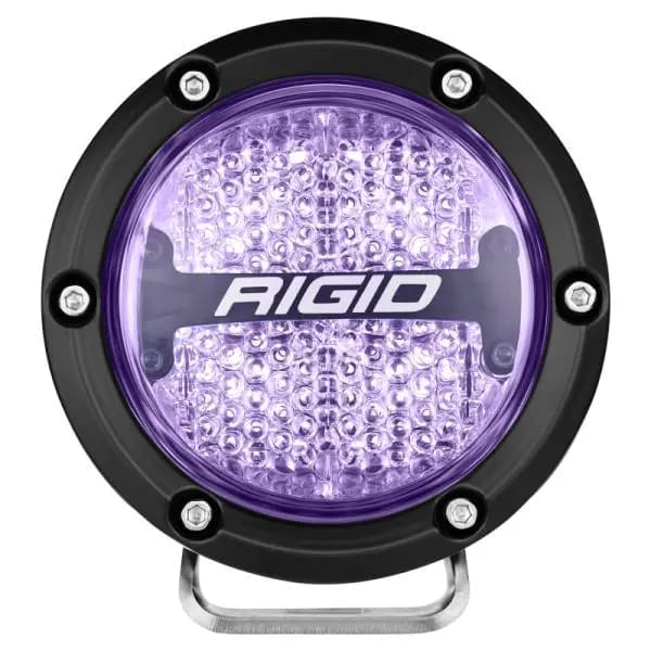 Rigid Industries 360-Series 4in LED Off-Road Diffused Beam - RGBW Backlight (Pair) thumbnail 21