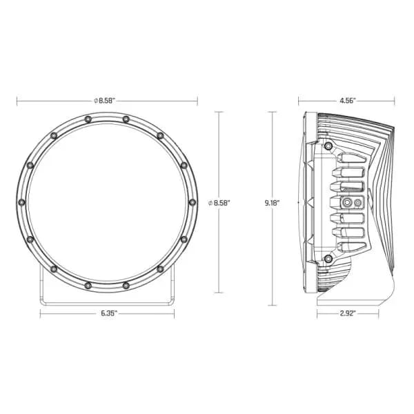 Rigid Industries 360-Series 9in LED Off-Road Drive Beam - RGBW thumbnail 24