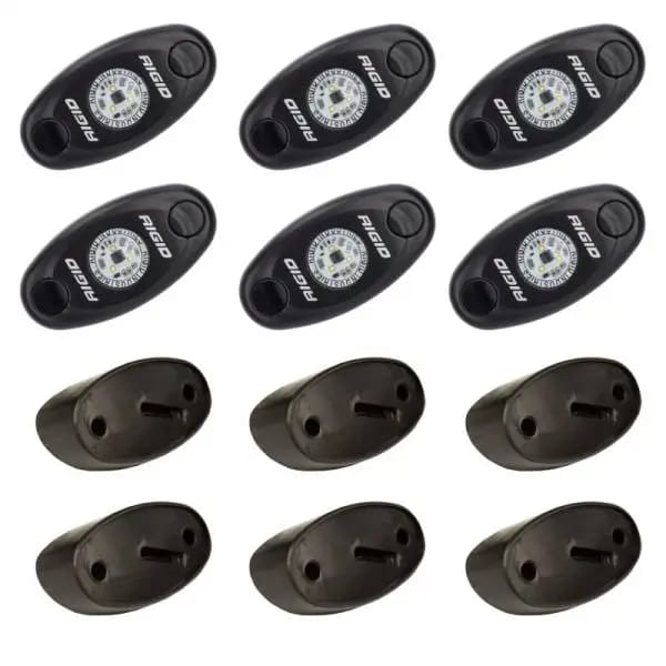 Rigid Industries Rock Light Kit- Cool White (6 lights) thumbnail 2