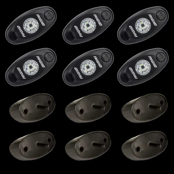 Rigid Industries Rock Light Kit- Amber (6 lights) thumbnail 7