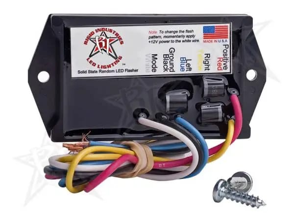 Rigid Industries 6 Amp LED Flasher - 2 Output - 12 Volt thumbnail 2