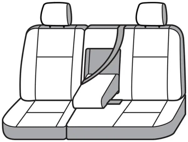 Covercraft 15-22 Chevrolet Colorado Carhartt SeatSaver Custom Second Row Seat Covers - Gravel thumbnail 8