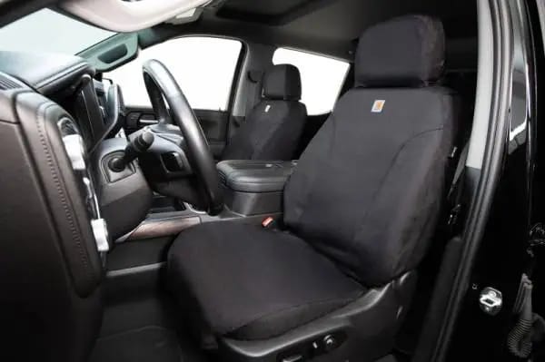 Covercraft 15-22 Chevrolet Colorado Carhartt Super Dux SeatSaverSecond Row Seat Covers - Blk