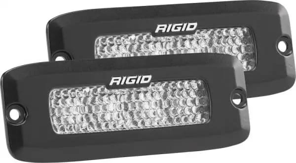 Rigid Industries SRQ - 60 Deg. Lens - White - Flush Mount - Set of 2 thumbnail 2