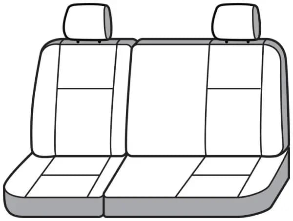 Covercraft 15-22 Chevrolet Colorado Carhartt SeatSaver Custom Second Row Seat Covers - Gravel thumbnail 3