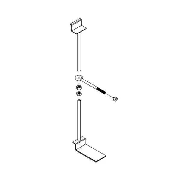 Titan Fuel Tanks Universal Spare Tire Buddy Mounting System thumbnail 2