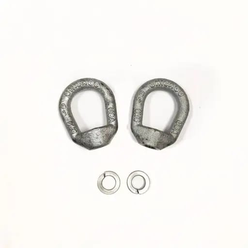 Titan Fuel Tanks Tie-Down Kit w/Steel Eye Nuts (For Use w/5410050)