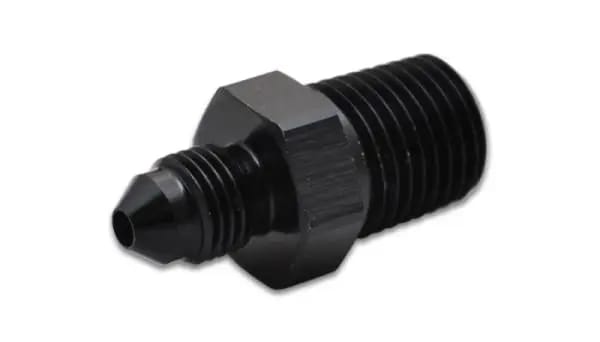 Vibrant -4AN to 3/8in NPT Straight Adapter Fitting - Aluminum thumbnail 2