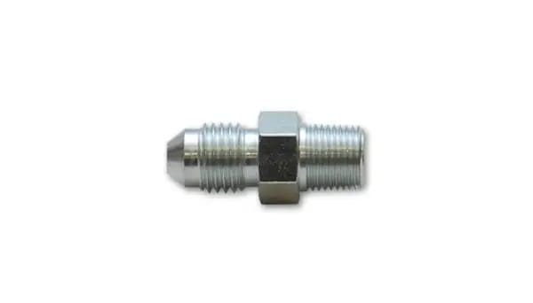 Vibrant -4AN to 1/8in NPT Straight Adapter Fitting - Steel thumbnail 2