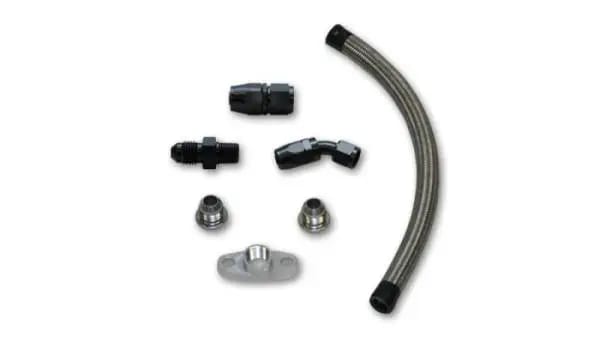 Vibrant Univ Oil Drain Kit incl 12in Teflon lined S.S. hose Fitting thumbnail 2
