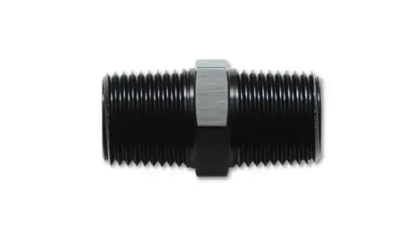 Vibrant 1/2in NPT x 1/2in NPT Straight Union Pipe Adapter Fitting - Aluminum thumbnail 4