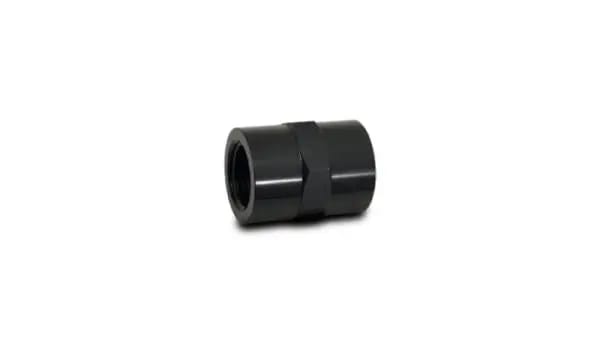 Vibrant 3/4in NPT Female Pipe Coupler Fitting - Aluminum thumbnail 3