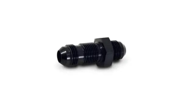 Vibrant -16AN Flare Straight Bulkhead Adapter Fitting - Aluminum thumbnail 3
