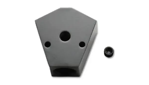 Vibrant Billet Aluminum Y-Block Fitting with 1/8in NPT Port - 1/2in NPT x 3/8in NPT x 3/8in NPT thumbnail 4
