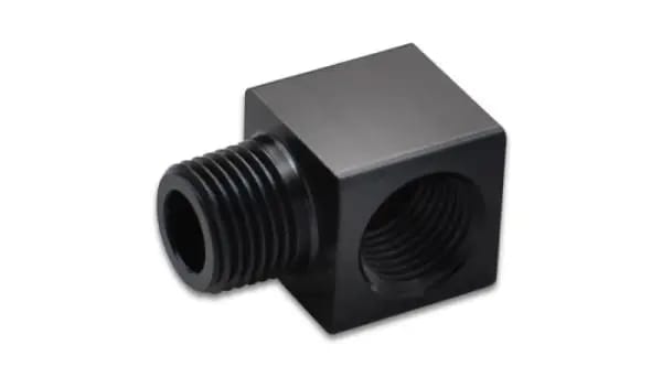 Vibrant 1/8in NPT Female x 1/8in NPT Male 90 Deg Adapter Fitting thumbnail 2