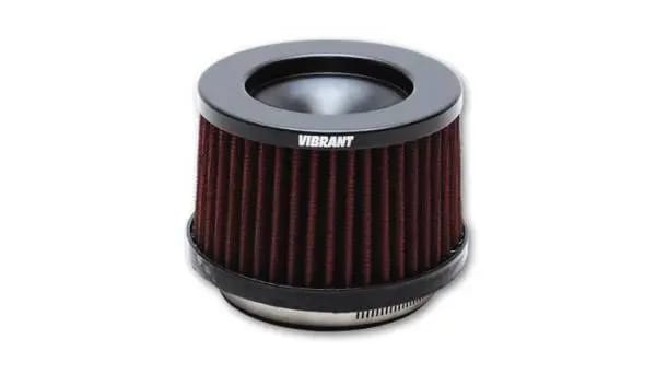 Vibrant The Classic Perf Air Filter 4.75in O.D. Cone x 3-1/2in Tall x 3in inlet I.D. Turbo Outlets thumbnail 4