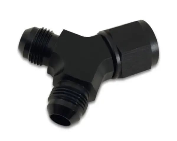 Vibrant -12AN Female x Dual -10AN Male Y-Adapter Fitting - Aluminum thumbnail 3