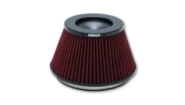 Vibrant The Classic Perf Air Filter 5in OD Conex3-5/8in Tallx6in ID Bellmouth VelocityStack10950-52 thumbnail 2
