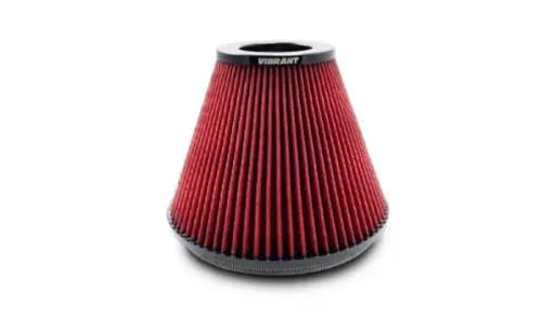 Vibrant 8.75in Inlet I.D. x 8.50in Height Bellmouth Velocity Stack Classiic Performance Air Filter