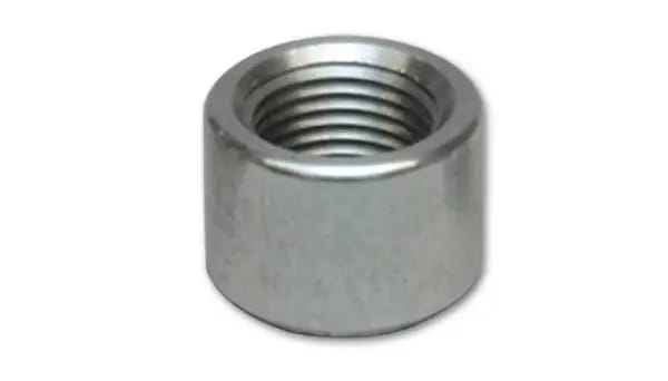 Vibrant -12 AN Female Weld Bung (1-1/16in -12 Thread) - Aluminum thumbnail 2