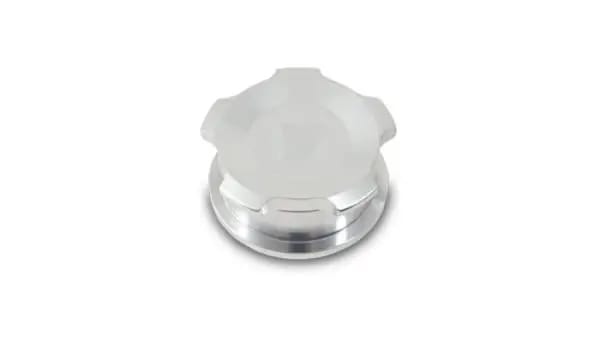 Vibrant 2in OD Aluminum Weld Bungs w/ Polished Aluminum Threaded Cap (incl. O-Ring) thumbnail 2