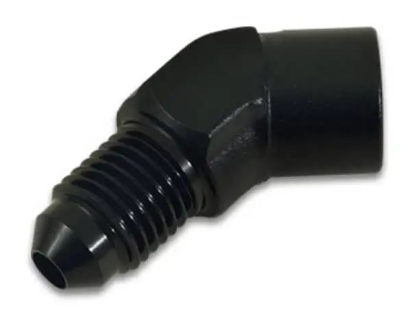 Vibrant -3AN to 1/8in NPT 45 Degree Adapter Fitting thumbnail 3