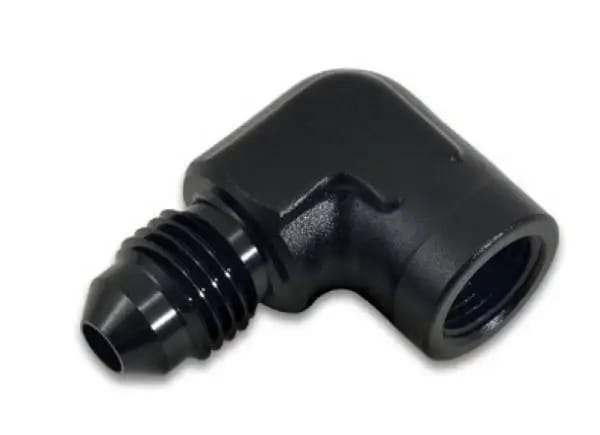 Vibrant -3AN to 1/8in NPT 90 Degree Adapter Fitting thumbnail 3
