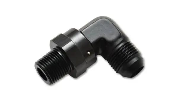 Vibrant -10AN to 1/2in NPT Swivel 90 Degree Adapter Fitting thumbnail 4