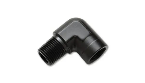 Vibrant 1/4in NPT Female to Male 90 Degree Pipe Adapter Fitting thumbnail 2