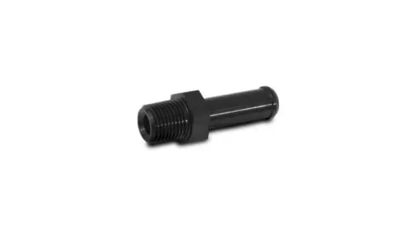 Vibrant 1/16in NPT to 1/4in Barb Straight Fitting - Aluminum thumbnail 2