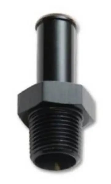 Vibrant 1/16in NPT to 1/4in Barb Straight Fitting - Aluminum thumbnail 3