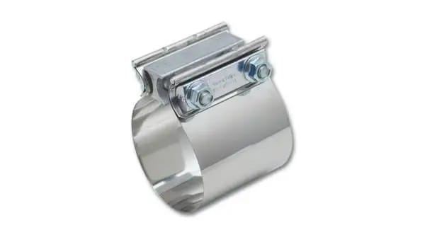 Vibrant Easy Seal SS Exh Sleeve Butt Joint Clamp for 4in O.D. Tubing also 4in Nominal Oval Tubing thumbnail 4