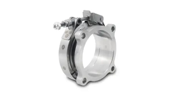Vibrant GT Series Turbo Adapter 3in 4 Bolt to 3in V-Band Flange w/ V-Band & V-Band Clamp thumbnail 3