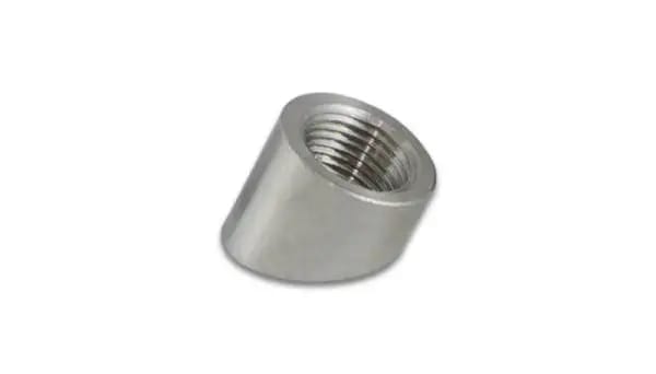 Vibrant 30 Degree Angled Oxygen Sensor Weld Bung T304 SS M18 x 1.5 Thread - 1 Piece thumbnail 2