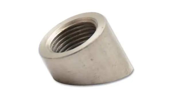 Vibrant 30 Degree Angled Oxygen Sensor Weld Bung T304 SS M18 x 1.5 Thread - 1 Piece thumbnail 4