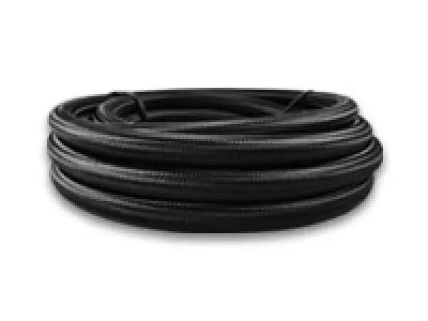 Vibrant -6 AN Black Nylon Braided Flex Hose .56in ID (150 foot roll) thumbnail 3
