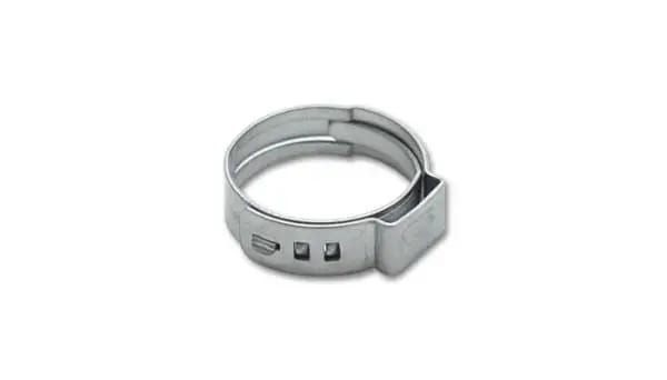 Vibrant One Ear Stepless Pinch Clamps 17.8-21.0mm clamping range (Pack of 10) SS 7mm band width thumbnail 4