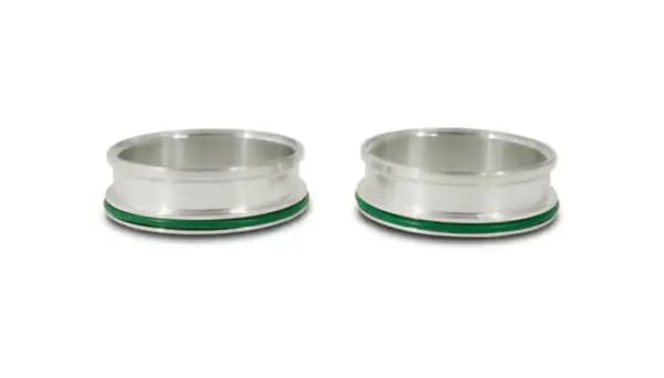 Vibrant Aluminum Weld Ferrules w/ O-Rings for 5in OD Tubing - Sold in Pairs thumbnail 3
