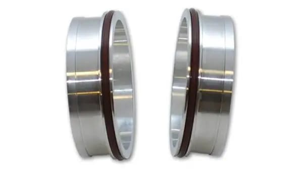 Vibrant Vanjen Aluminum Weld Fittings for 2.5in OD Tubing (for use with part #12565) - Sold In Pairs thumbnail 2