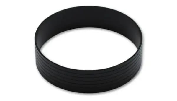 Vibrant Aluminum Union Sleeve for 5in OD Tubing - Hard Anodized Black thumbnail 2