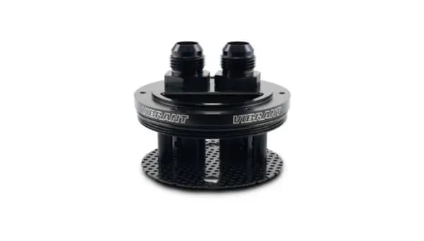 Vibrant 2-Port Catch Can Lid Assembly thumbnail 2
