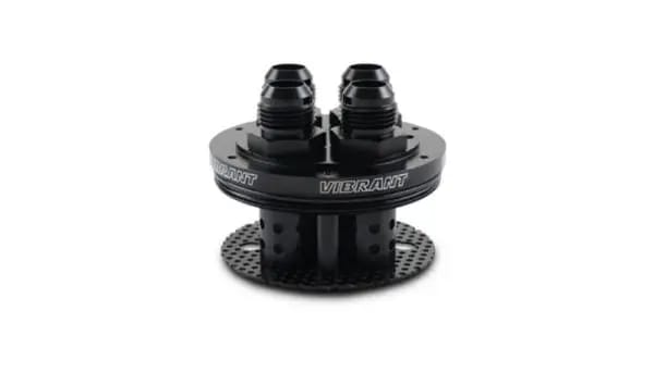 Vibrant 4-Port Catch Can Lid Assembly thumbnail 2