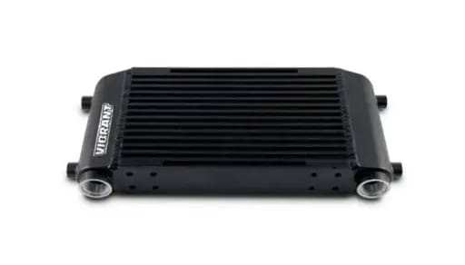 Vibrant Single Pass Oil Cooler Assembly 6in x 10in x 2in