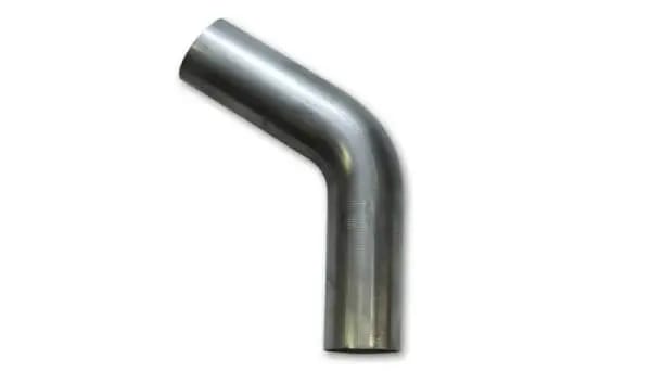 Vibrant 1.75in O.D. T304 SS 60 deg Mandrel Bend 6in x 6in leg lengths (1.75in Centerline Radius) thumbnail 2
