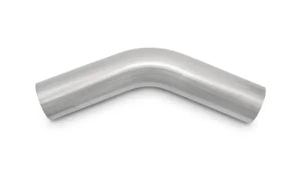 Vibrant 1.875in O.D. T304 SS 45 deg Mandrel Bend 6in x 6in leg lengths (1.875in Centerline Radius) thumbnail 3