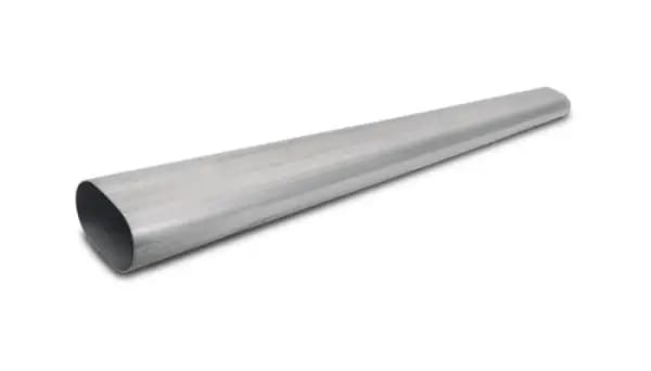 Vibrant 3.5in Oval (Nominal Size) T304 SS Straight Tubing (16 ga) - 5 foot length thumbnail 3